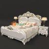 Duco Classic Bed Carved Luxury