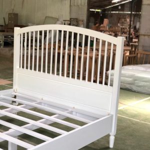 Duco White Minimalist Bed Furniture Design