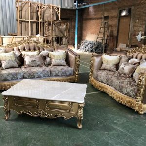 Arabian Style Classic Gold Sofa