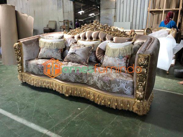 Arabian Style Gold Sofa