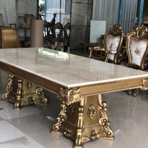 Classic Duco Dining Table Gold